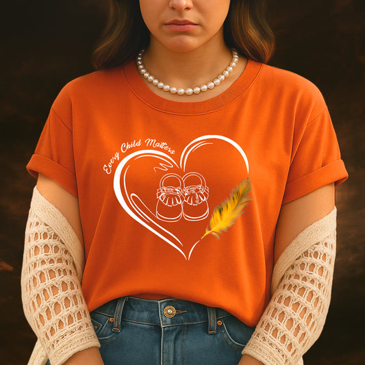 Every Child Matters Native Shoes For Orange Shirt Day Unisex T-Shirt/Hoodie/Sweatshirt 293