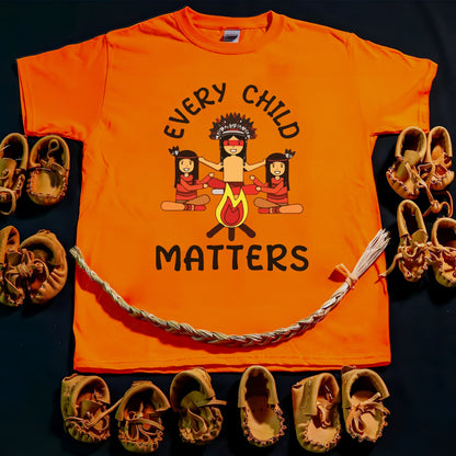 Every Child Matters Indigenous Awareness Children Together Orange Shirt Day Unisex T-Shirt/Hoodie/Sweatshirt