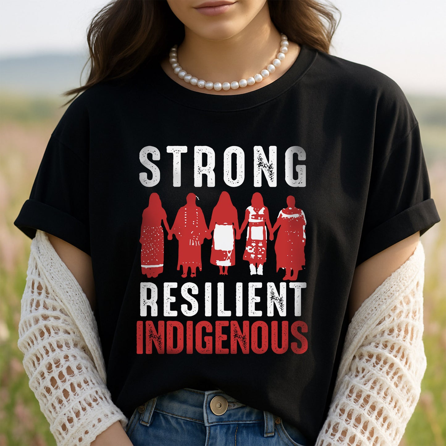 MMIW Strong Resilient Indigenous Woman Women Together Unisex T-Shirt/Hoodie/Sweatshirt
