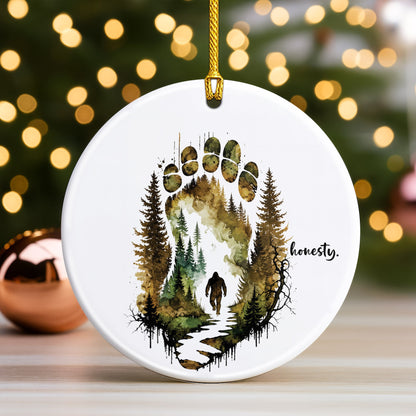 The Seven Sacred Teachings Ceramic Christmas Ornament Holiday Tree Decoration Gift