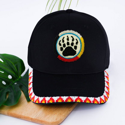 Handmade Beaded Handprint Necklace