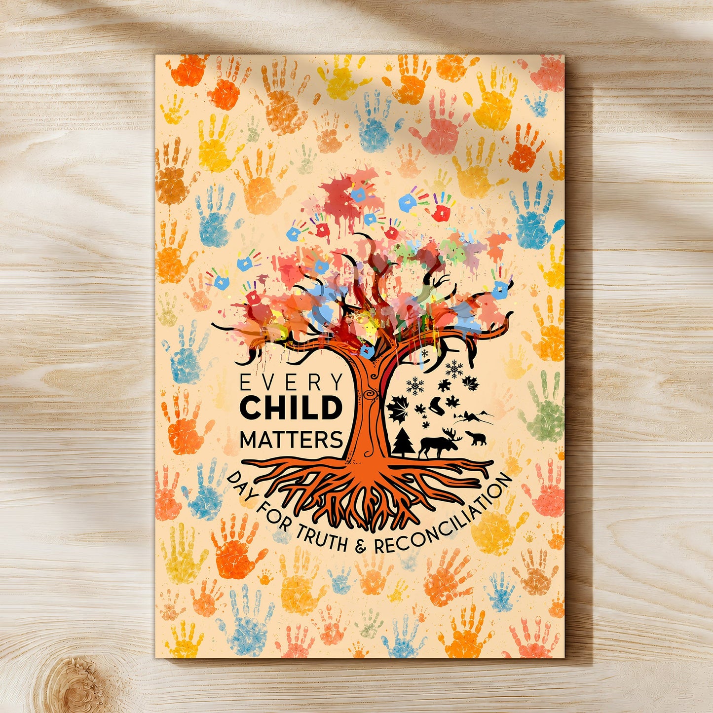 Every Child Matters Canvas Print - Tree of Hope Wall Art Decor