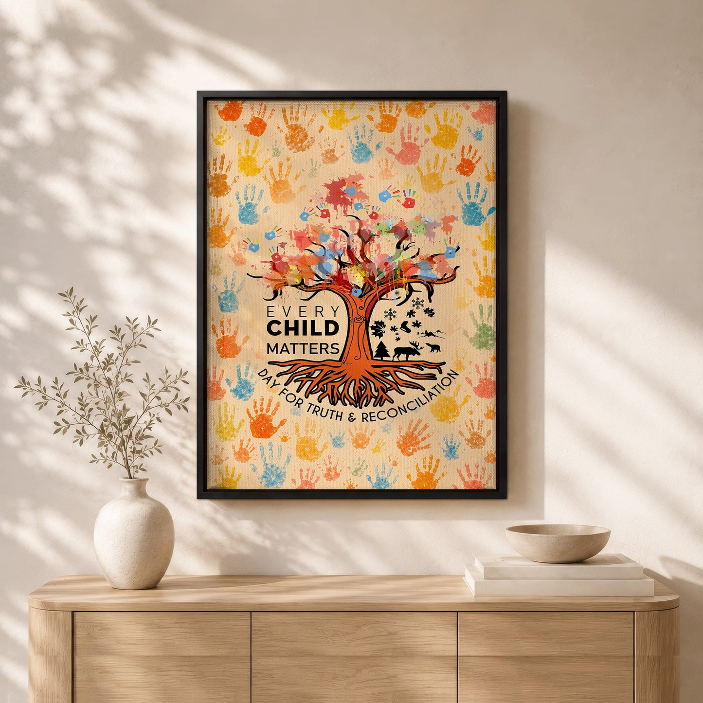 Every Child Matters Canvas Print - Tree of Hope Wall Art Decor