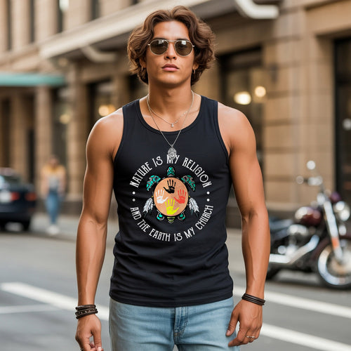 Every Child Matters Sacred Turtle Tee Nature Is My Religion Unisex Tank Top