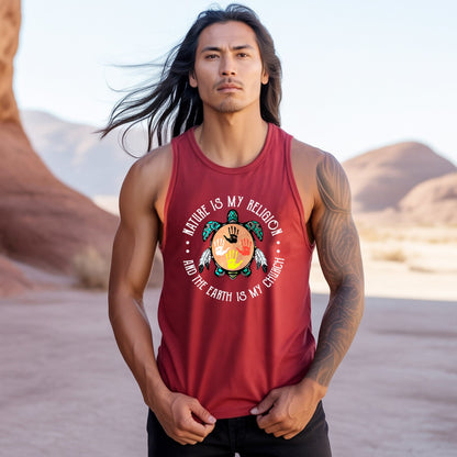 Every Child Matters Sacred Turtle Tee Nature Is My Religion Unisex Tank Top