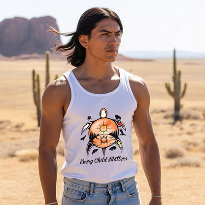 Every Child Matters Turtle For Orange Shirt Day Unisex Tank Top