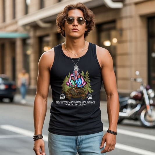 Every Child Matters Protect Them For Orange Shirt Day Unisex Tank Top