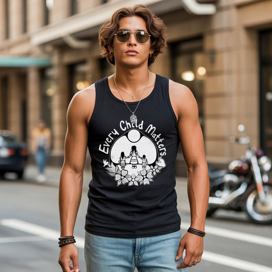Every Child Matters Native Children For Orange Shirt Day Unisex Tank Top
