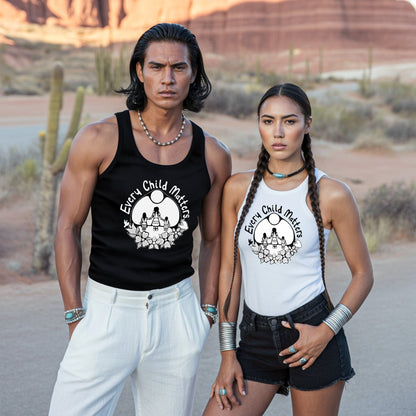 Every Child Matters Native Children For Orange Shirt Day Unisex Tank Top