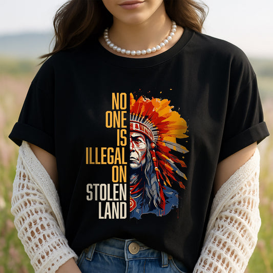 NO ONE IS ILLEGAL ON STOLEN LAND