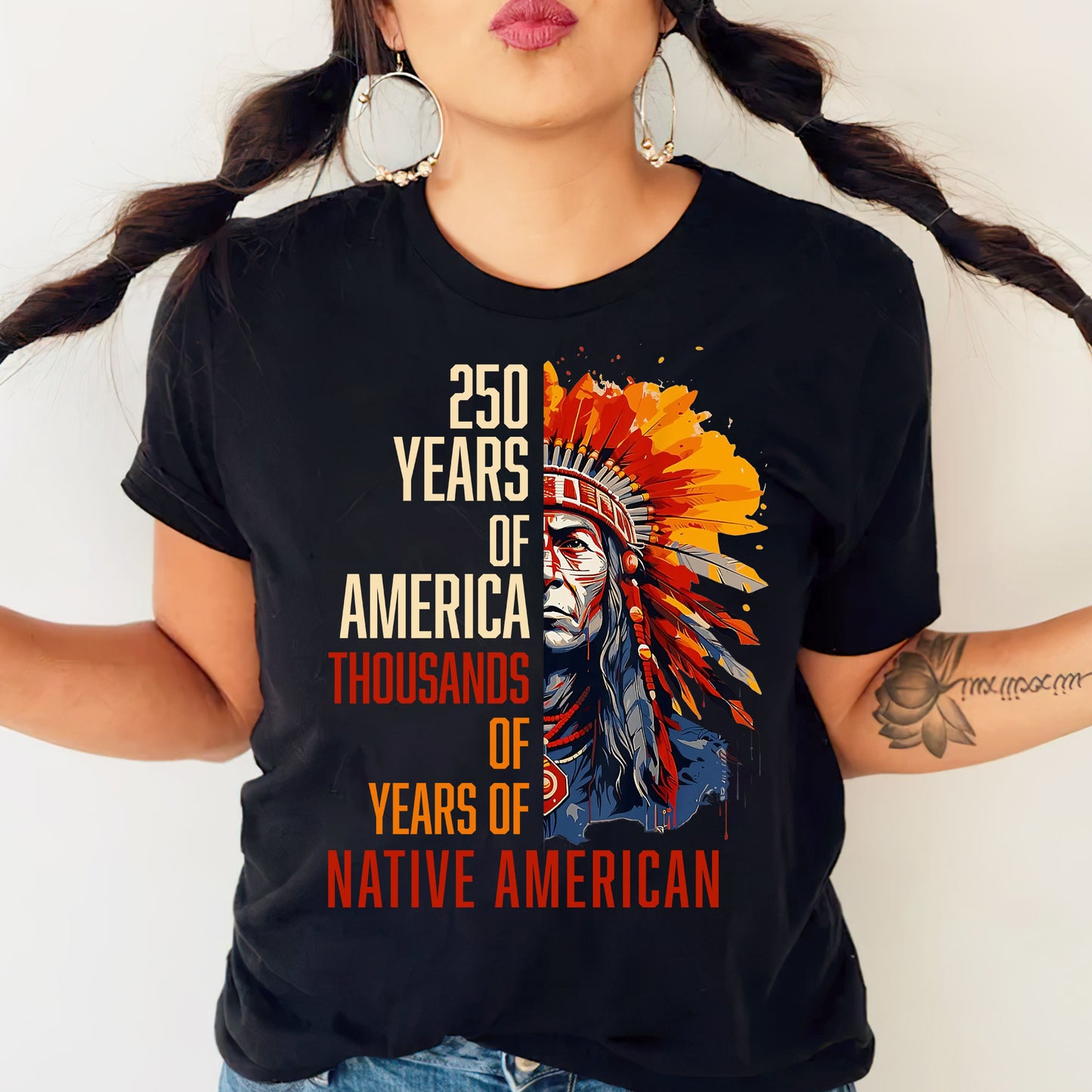 250 Years of America "Thousands of Years of Native American Pride"