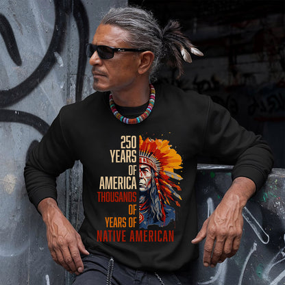 250 Years of America "Thousands of Years of Native American Pride"