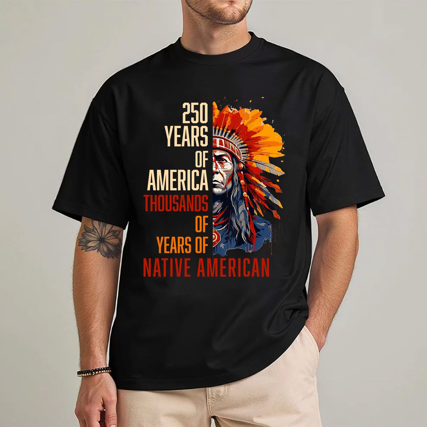 250 Years of America "Thousands of Years of Native American Pride"