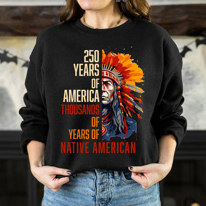 250 Years of America "Thousands of Years of Native American Pride"