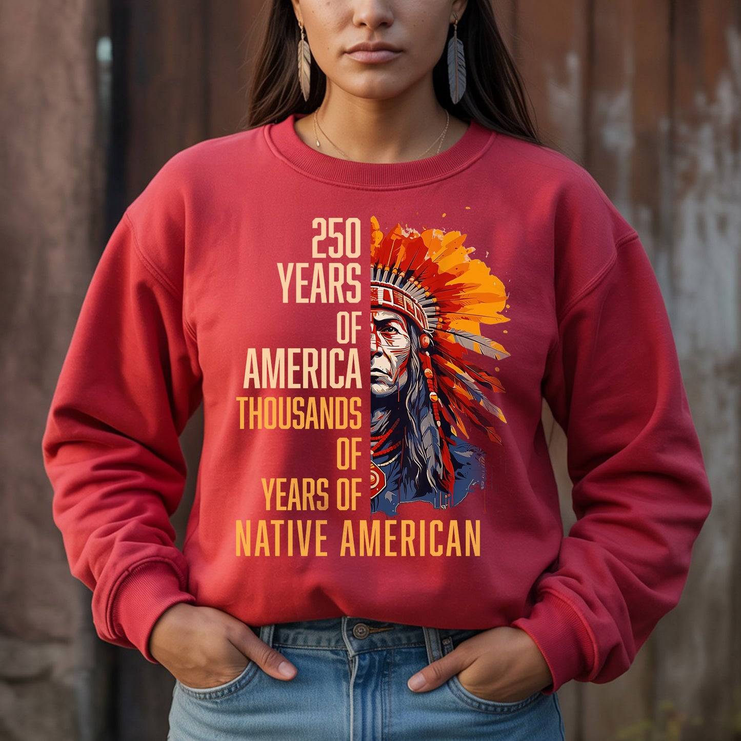 250 Years of America "Thousands of Years of Native American Pride"