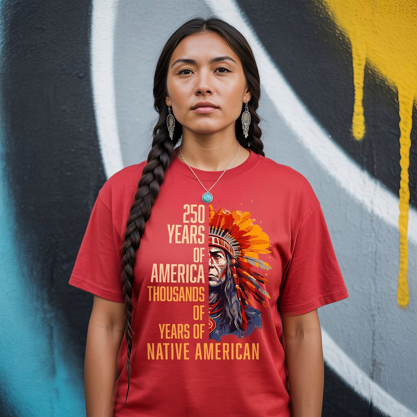250 Years of America "Thousands of Years of Native American Pride"