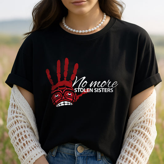 MMIW No More Stolen Sisters Red Hand Unisex Hoodie/Sweatshirt/T-Shirt