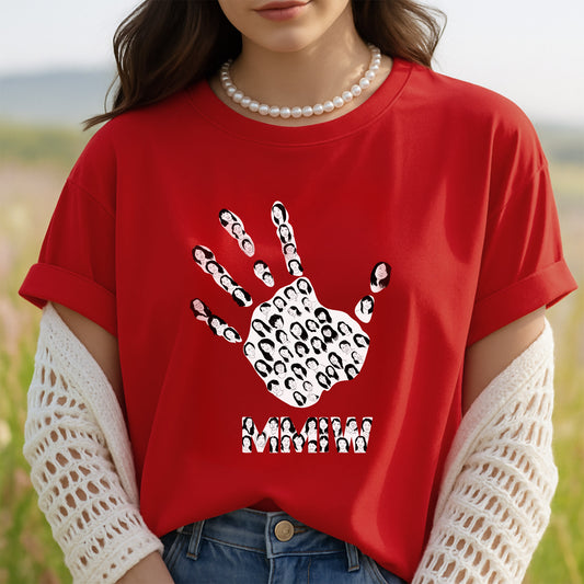 MMIW Red Hand Shines Light On Missing And Murdered Indigenous Women Unisex Hoodie/T-Shirt/Sweatshirt