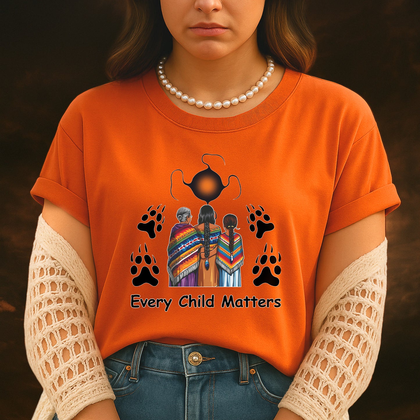 Every Child Matters For Orange Shirt Day Unisex T-Shirt/Hoodie/Sweatshirt 154