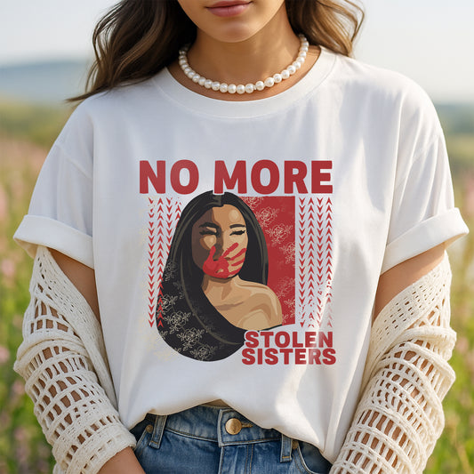 NO MORE STOLEN SISTERS Red Hand - Unisex T-Shirt/T-Shirt V-Neck/Hoodie/Sweatshirt