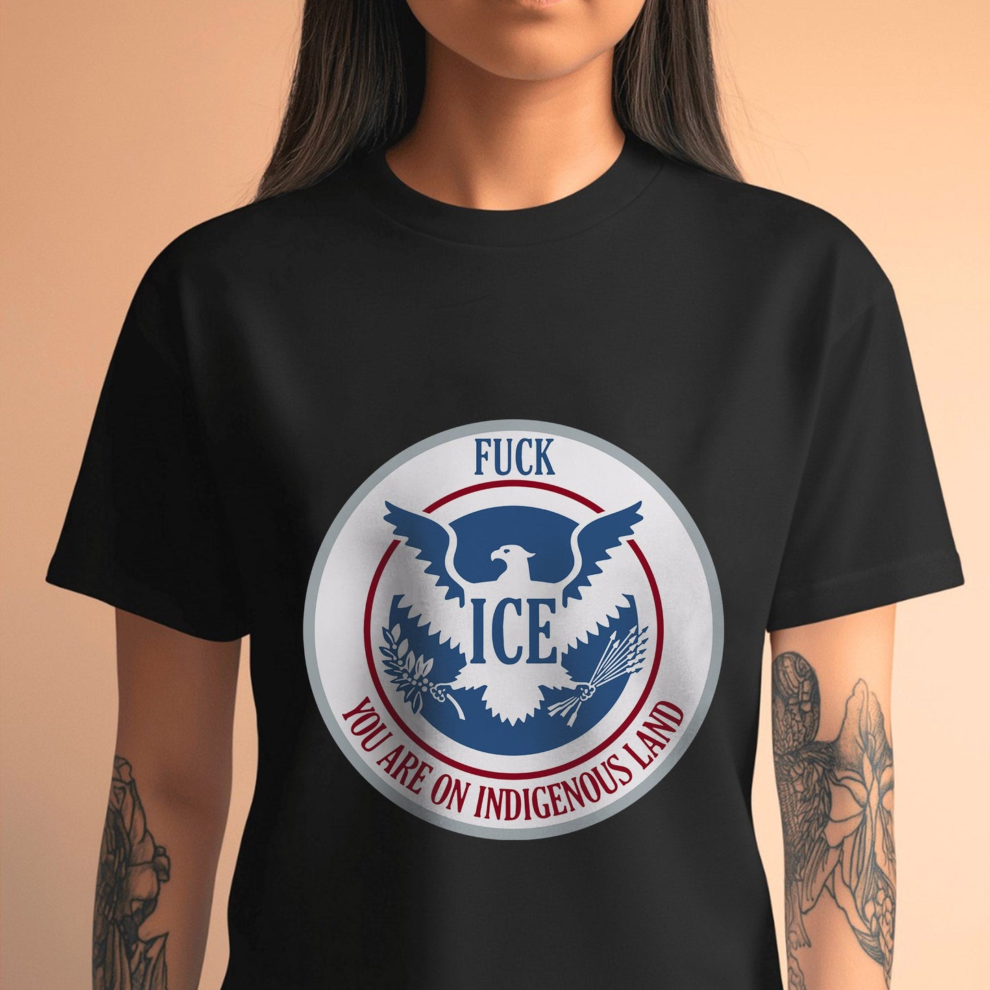 YOU ARE ON INDIGENOUS LAND - One Sides Unisex T-Shirt/T-Shirt V-Neck/Hoodie/Sweatshirt
