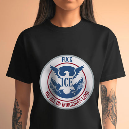 YOU ARE ON INDIGENOUS LAND - One Sides Unisex T-Shirt/T-Shirt V-Neck/Hoodie/Sweatshirt