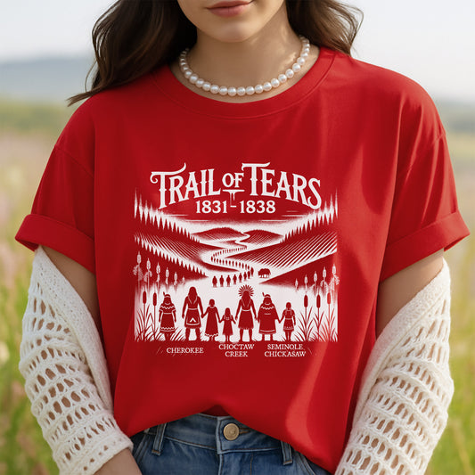 Trail Of Tears - Native Land 1831-1838 Unisex T-Shirt/Hoodie/Sweatshirt