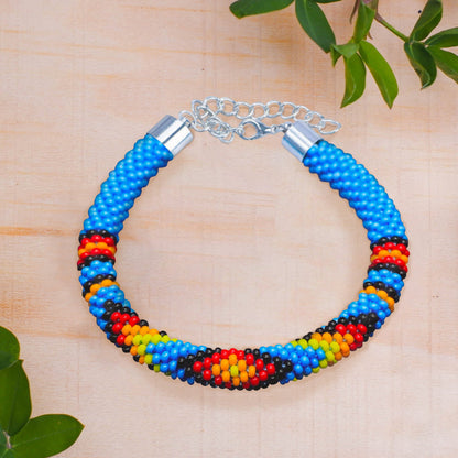 SALE 50% OFF - Native Americans Inspired Beaded Handmade Bracelet