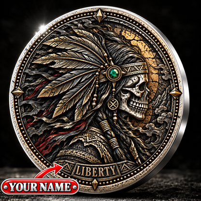 The Warrior May Fade The Spirit Never Dies - Personalized 3D Printing Pocket Hug