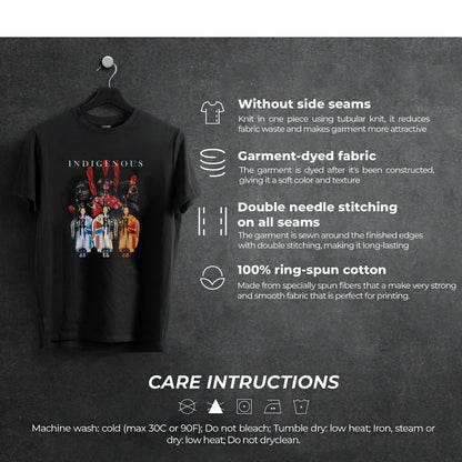 Protect Indigenous Women Red Hand- Unisex T-Shirt - Two Sides