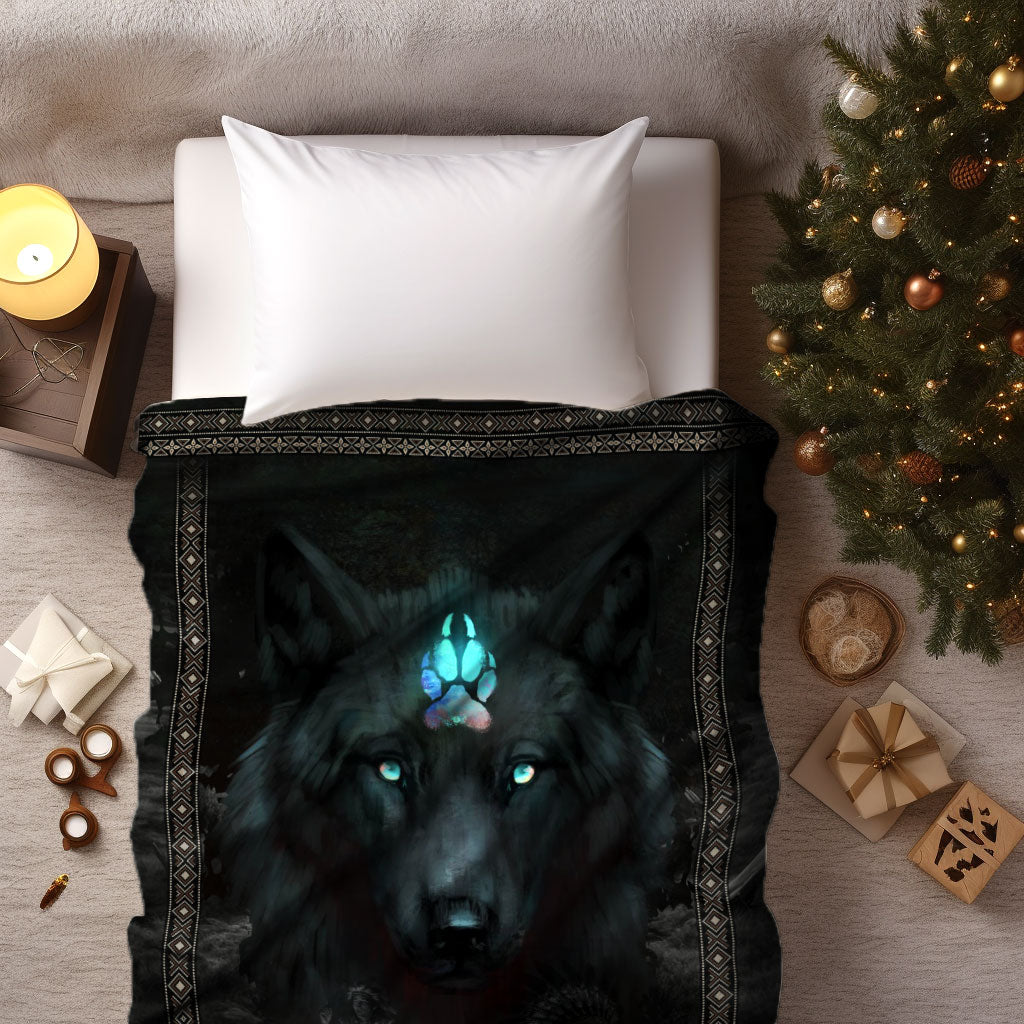 Sacred Wolf Spirit – Blanket of Strength, Freedom & the Eternal Bond with Natur