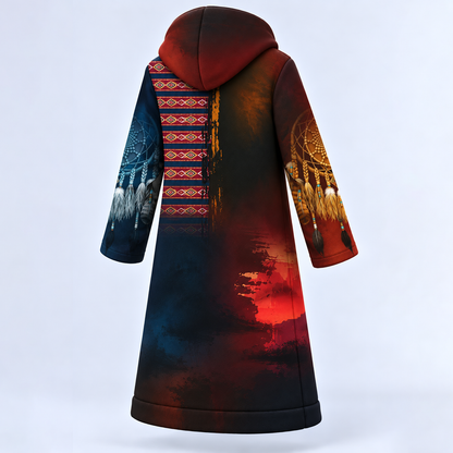 Dream Cloak - The Chief Spirit in Red & Blue, Symbol of Freedom and Pride