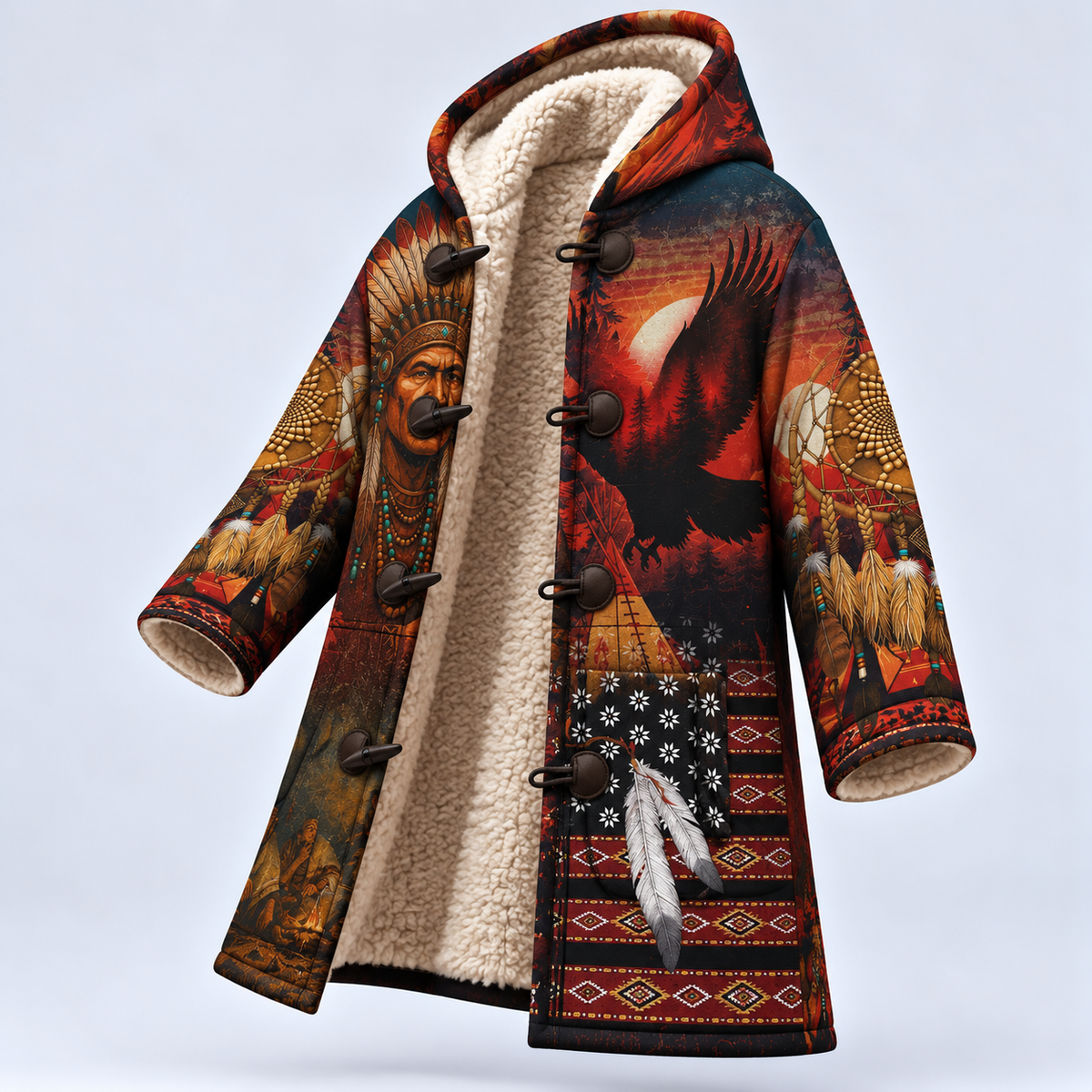 Dream Cloak - Echoes of the Ancestors The Chief Spirit Honoring Native Roots