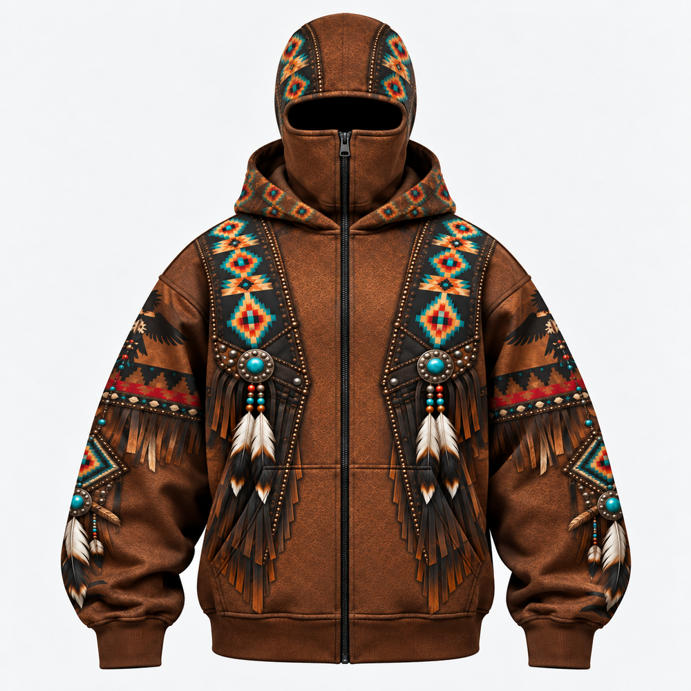 Zip Mask Hoodie