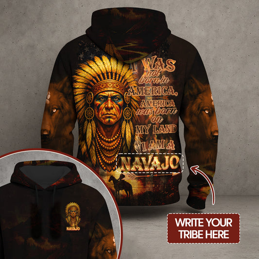 Custom Tribe Here: I was not born in America — America was born on my land I am a .........  Write your tribe here!