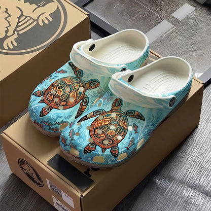Native Turtle Clogs Shoes for Adults & Kids