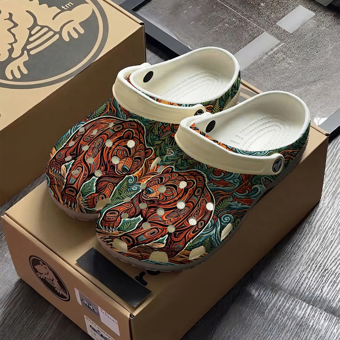 Native Bear Clogs Shoes for Adults & Kids