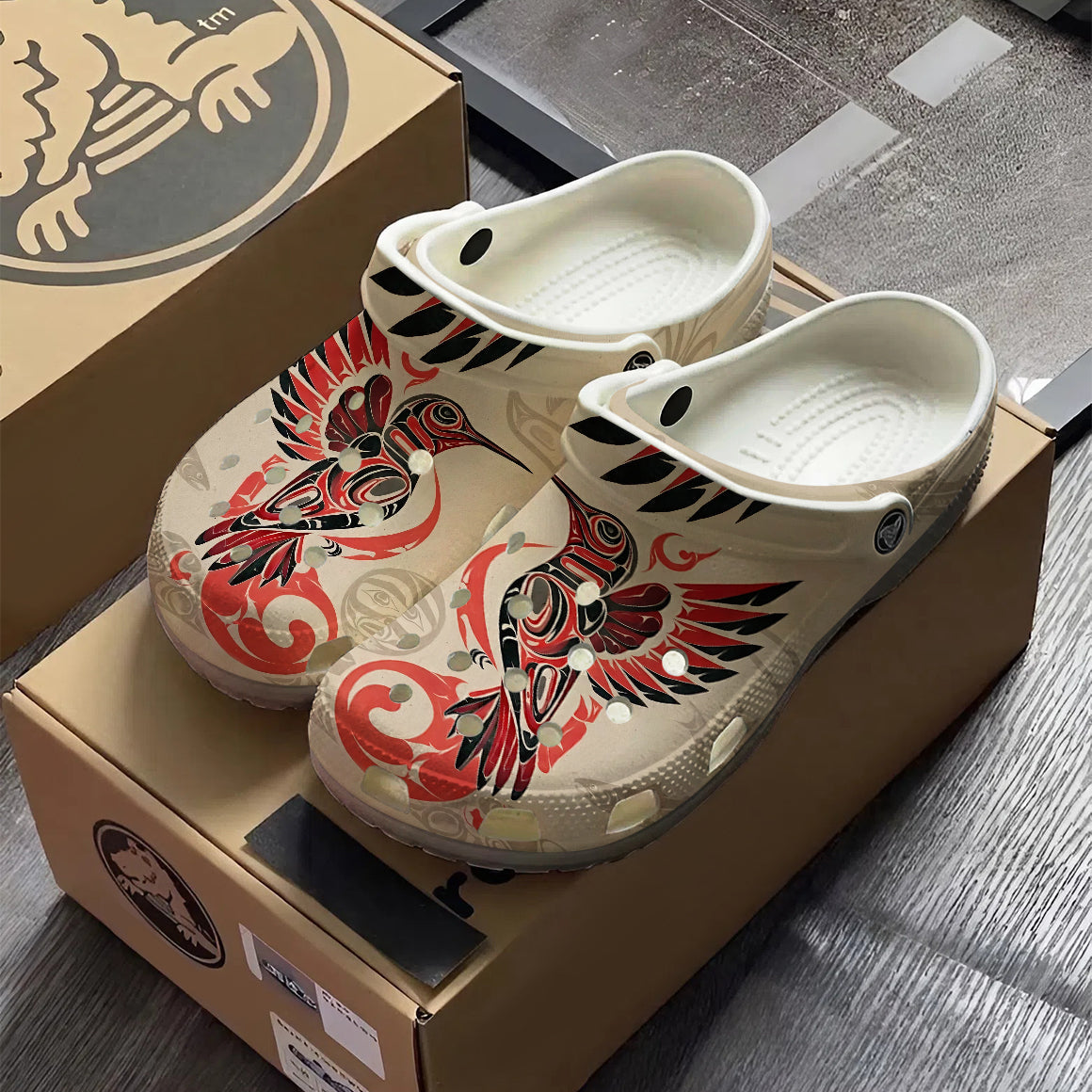 Native Hummingbird Clogs Shoes for Adults & Kids