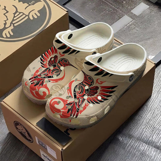 Native Hummingbird Clogs Shoes for Adults & Kids