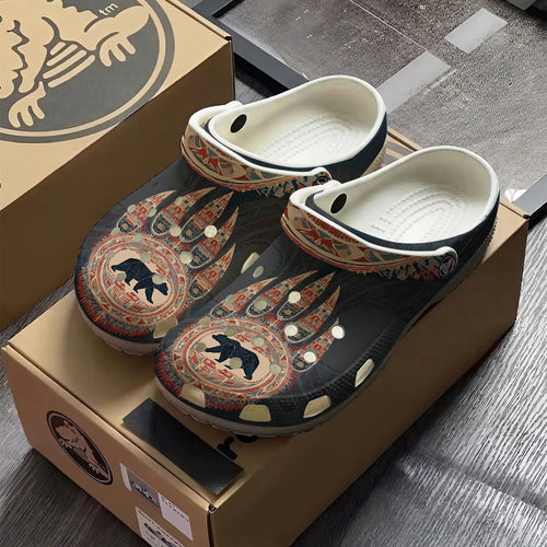 Native Bear Paw Clogs Shoes for Adults & Kids