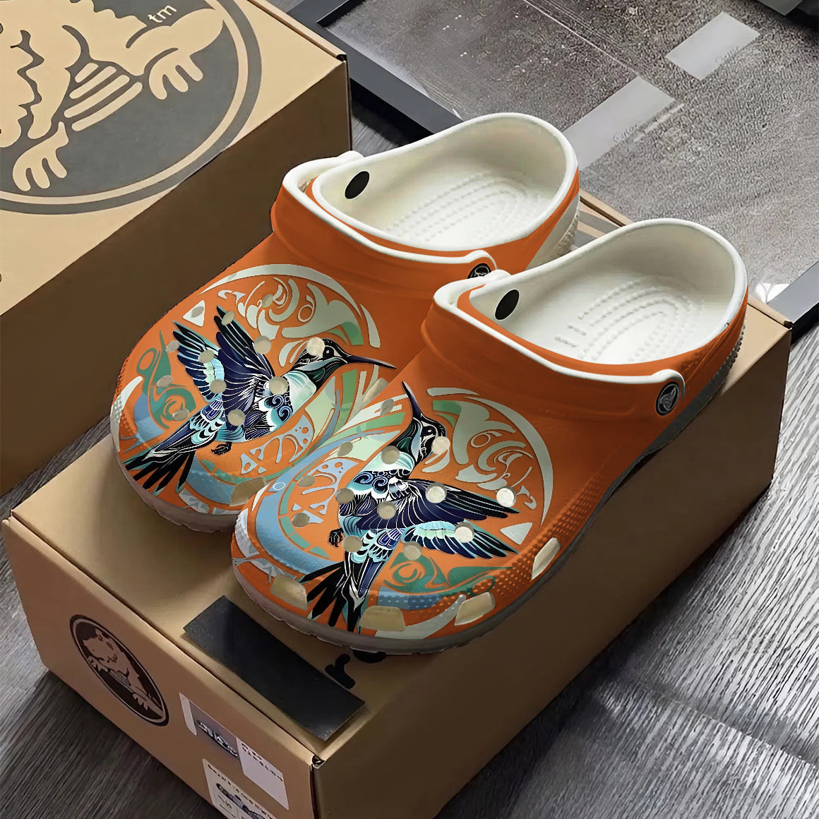 Native Hummingbird Clogs Shoes for Adults & Kids
