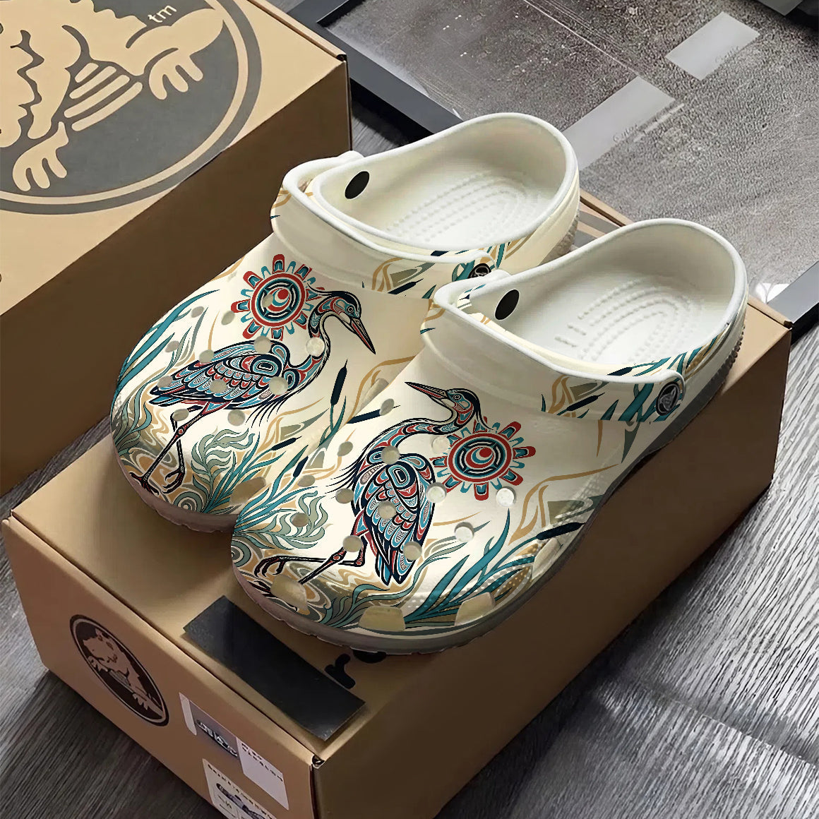Native Heron Clogs Shoes for Adults & Kids