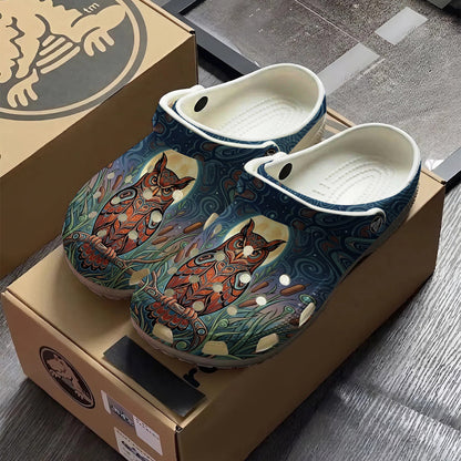 Native Owl Clogs Shoes for Adults & Kids