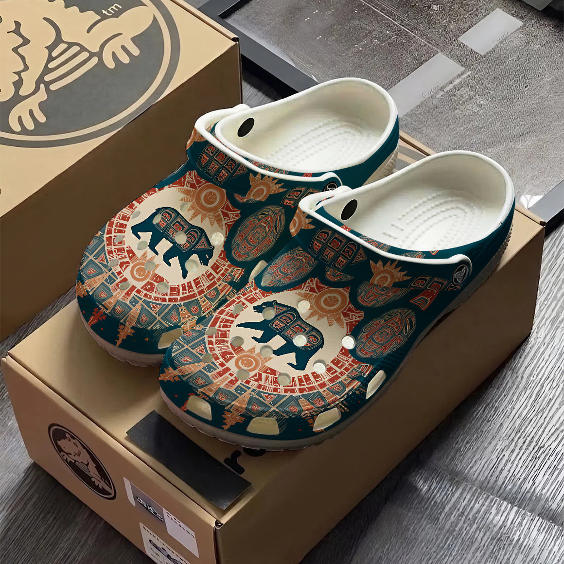 Native Bear Paw Clogs Shoes for Adults & Kids