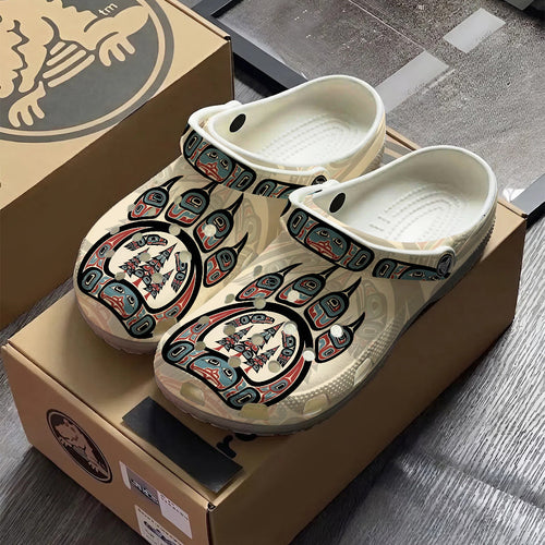 Native Bear Paw Clogs Shoes for Adults & Kids