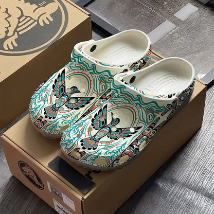 Native Hummingbird Clogs Shoes for Adults & Kids