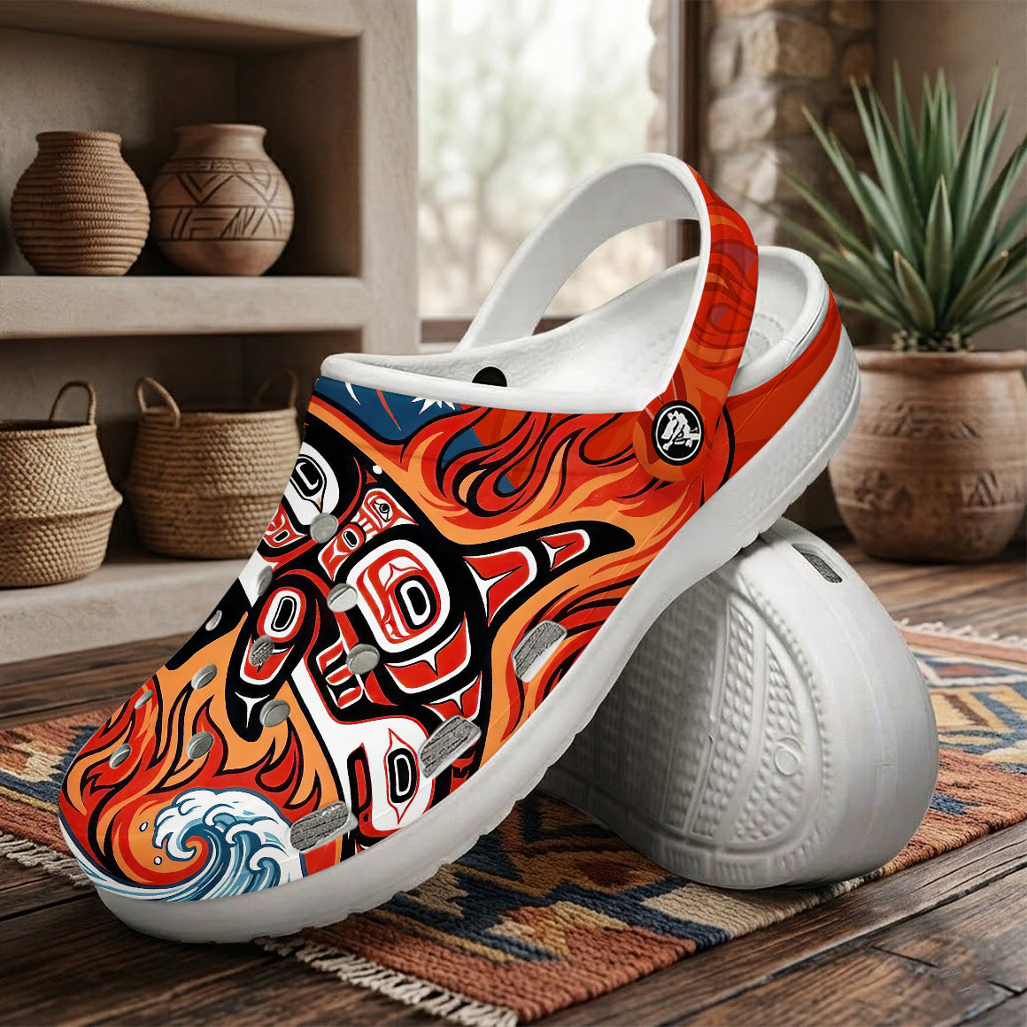 Pattern Clogs Native Orca Pattern Clogs Shoes for Adults & Kids – Native Pattern