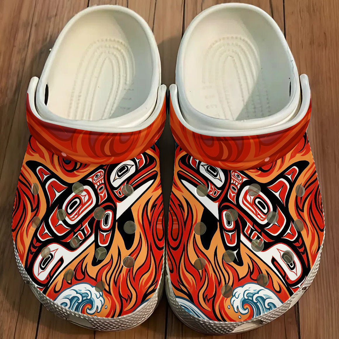 Pattern Clogs Native Orca Pattern Clogs Shoes for Adults & Kids – Native Pattern