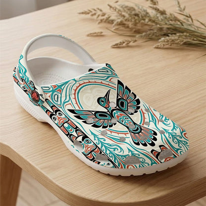 Native Hummingbird Clogs Shoes for Adults & Kids