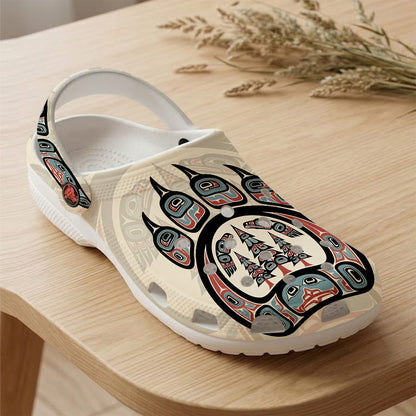 Native Bear Paw Clogs Shoes for Adults & Kids